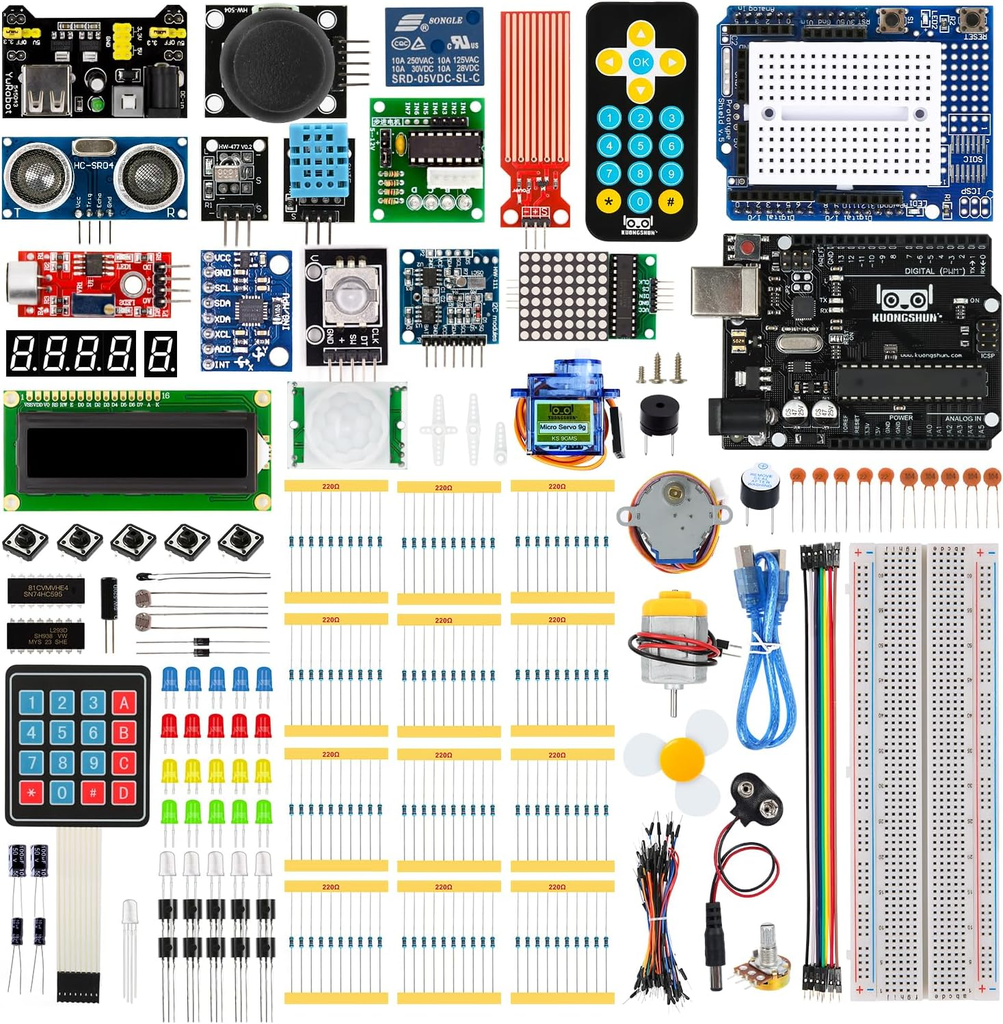 The Most Complete  Starter kit for Arudino 