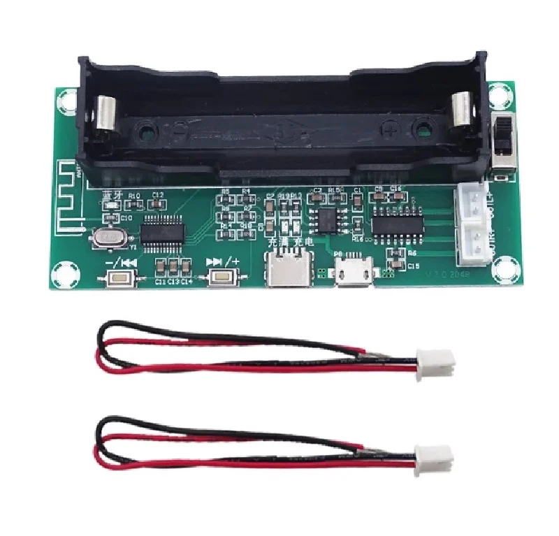 Carte amplificateur stéréo à faible puissance, batterie au Lithium XH-A153, Bluetooth 5.0, double canal 2 canaux, 5W + 5W DC 5V, puce PAM8403 